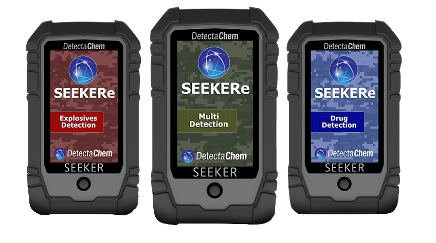 Detectachem Seeker, rilevatore di sostanze stupefacenti, rilevatori di esplosivi e droghe