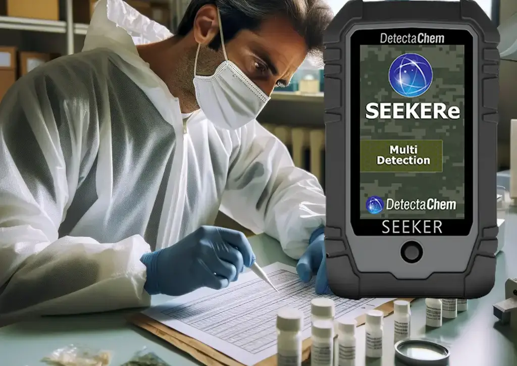detectcham seeker rilevatore di sostanze stupefacenti